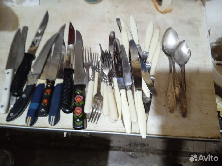 Ножи и вилки СССР