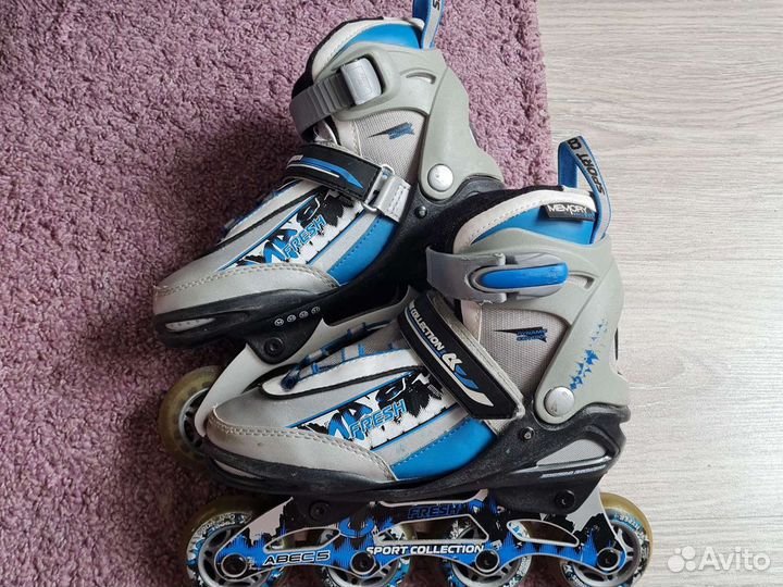 Роликовые коньки детские раздвижные