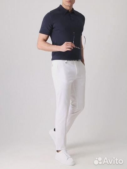 Поло хлопковое Paul & Shark