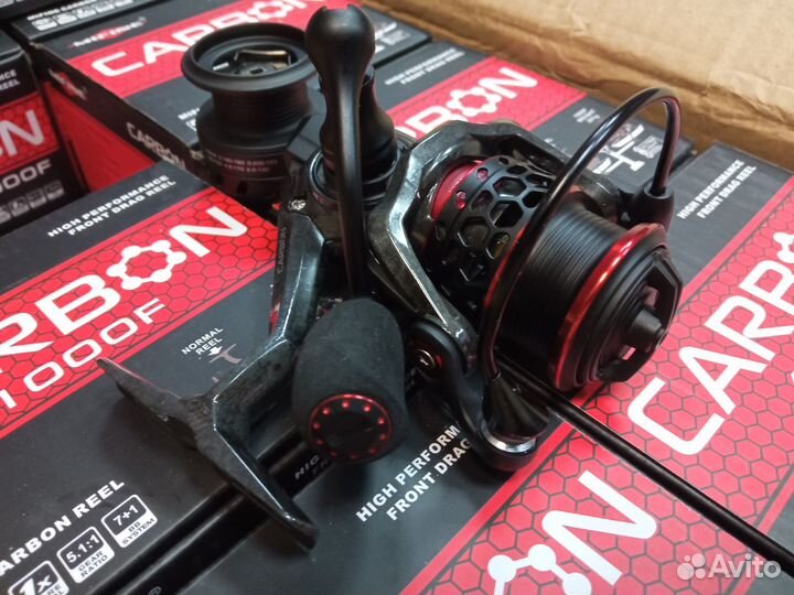 Катушка для ультралайт спиннинга Carbon 1000F