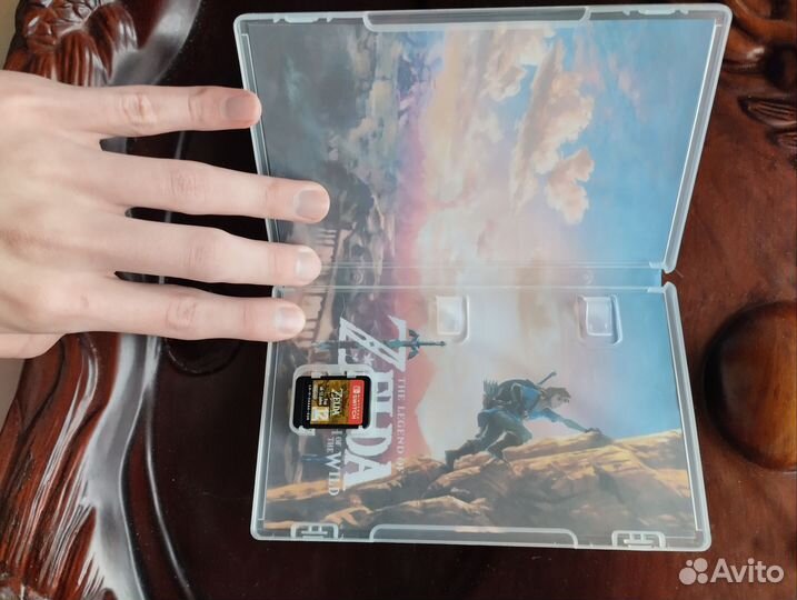 Картридж Zelda breath of the wild