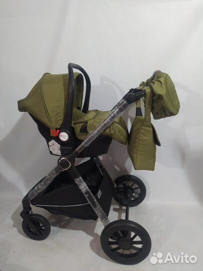 Коляска новая 3в1. Luxmom. Бомба. 1шт