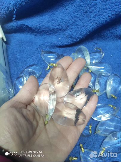 Шарики хрустальные от Отечественной люстры,ссср