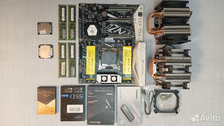 Комплект Huananzhi x99 TF+Xeon e5+DDR4