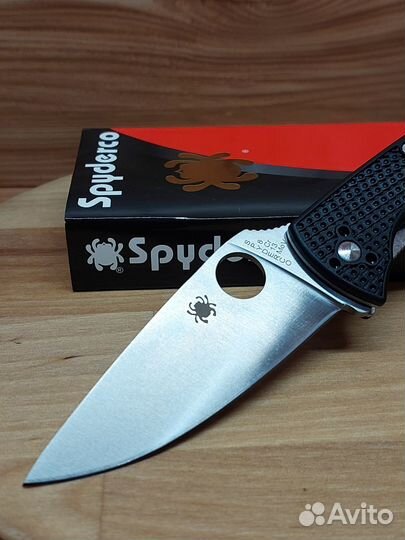 Нож складной Spyderco Tenacious чёрный