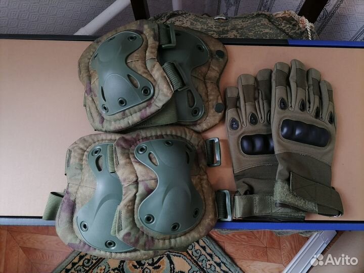 Тактические перчатки наколенники тактические мох
