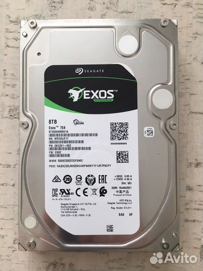 Жесткий диск Seagate exos enterprise