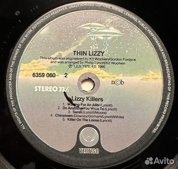 Thin Lizzy – Lizzy Killers (Скандинавия 1981г.)