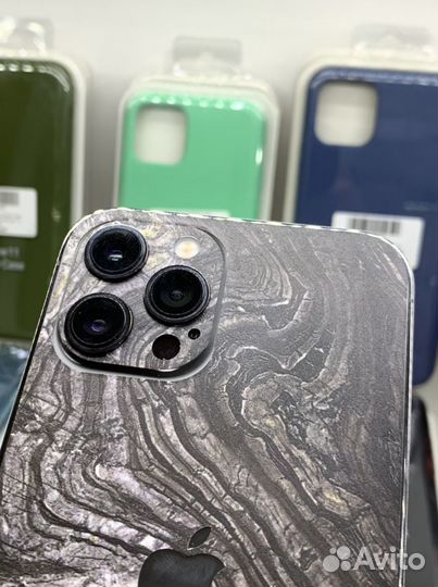 Текстурная бронепленка для iPhone 12 Pro Max