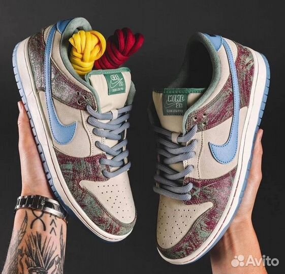 Кроссовки crenshaw skate club X NİKE SB dunk LOW