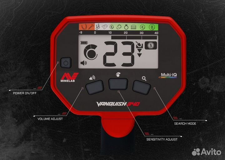 Металлоискатель Minelab Vanquish 340