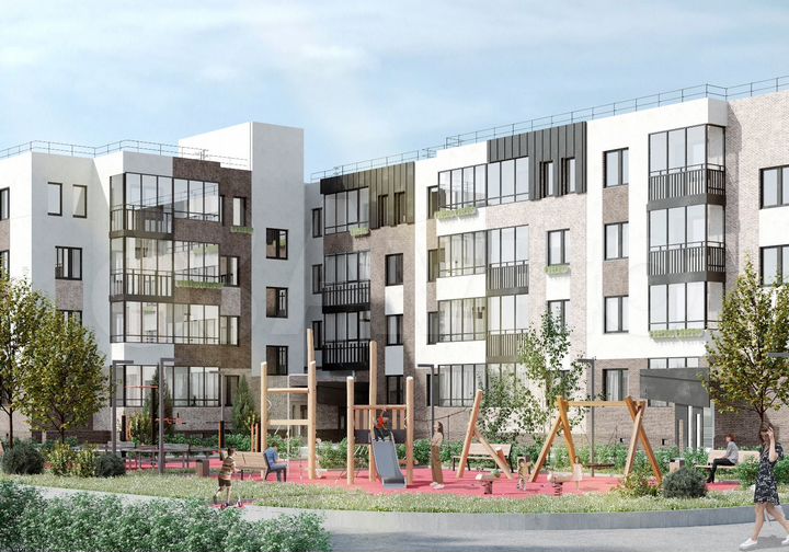 2-к. квартира, 57,7 м², 4/4 эт.