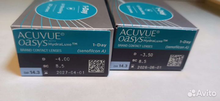 Контактные линзы acuvue