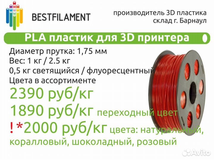 Пластик для 3D - принтера