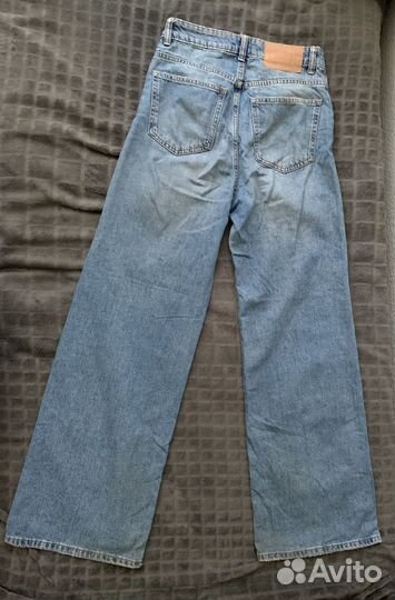 Джинсы трубы женские