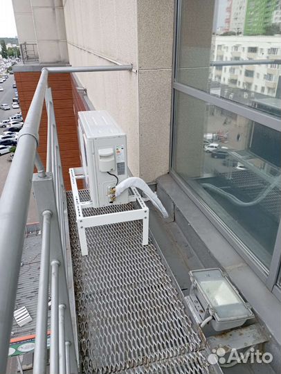 Монтаж кондиционеров, трассы