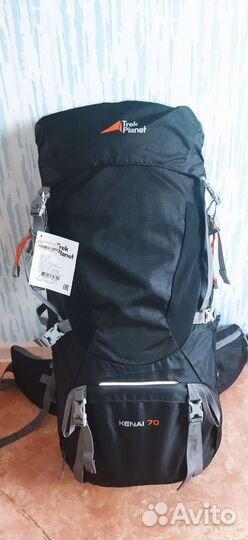 Рюкзак Trek Planet Kenai 70 черный новый
