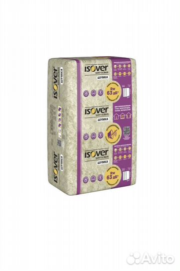 Утеплитель Изовер (izover) Звукозащита 50 мм