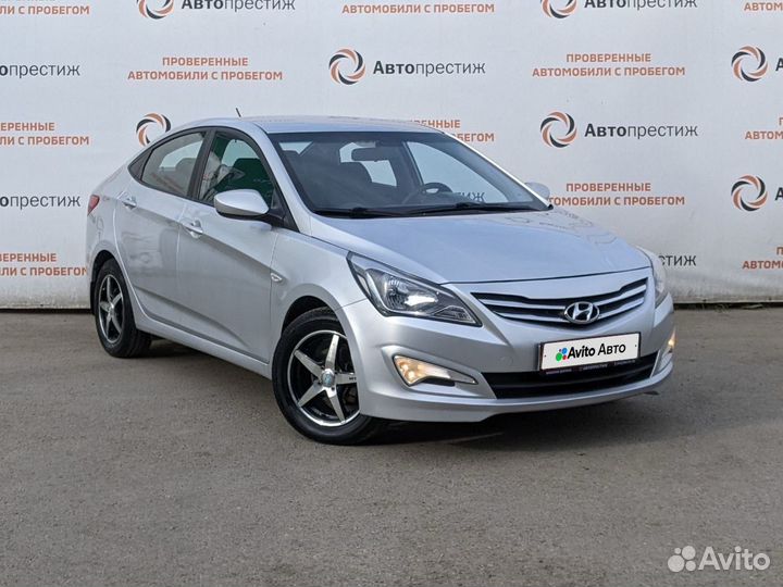 Hyundai Solaris 1.4 AT, 2015, 123 000 км