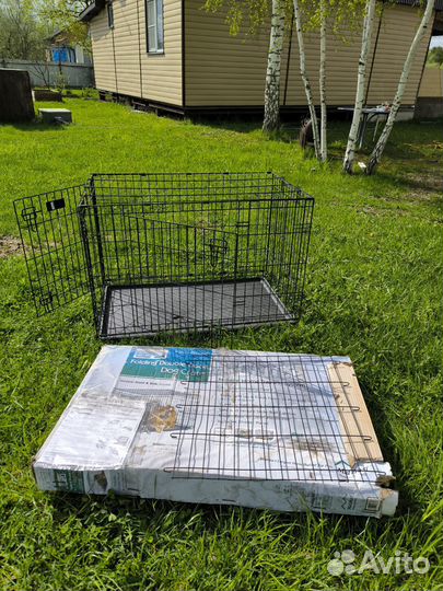 Клетка MidWest iCrate для собак 91х58х64см, 2 дв