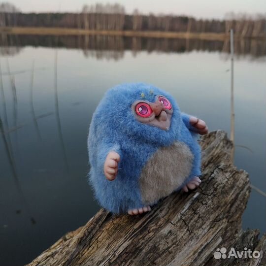 Игрушки в смешанной технике Бибо из Рик и Морти