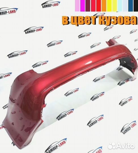 Бампер задний Киа Рио 3 2012 Седан новый любой цве