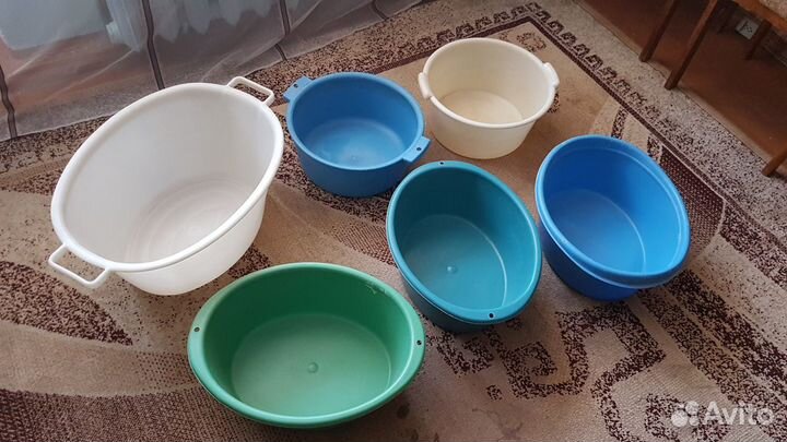 Тазы пластмассовые в ассортименте