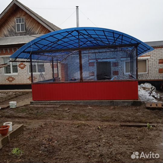 Мягкие окна для веранды