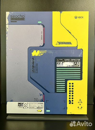 Xbox One X (1 Тб) Cyberpunk 2077 Limited Edition