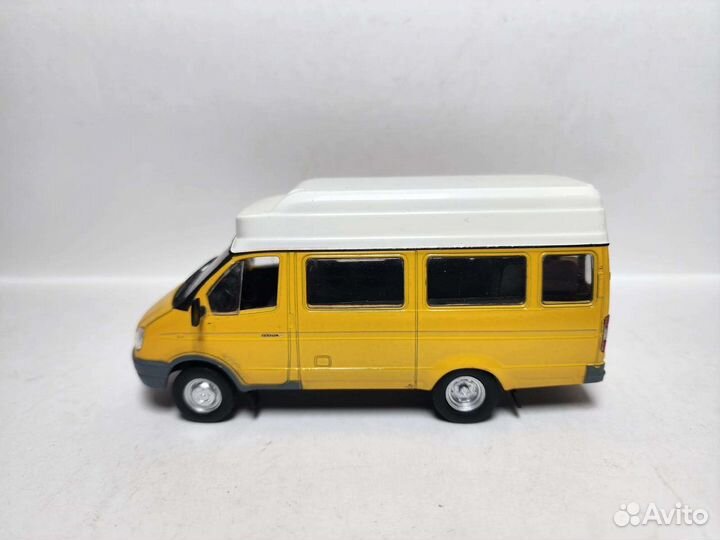 Газ -322121 Маршрутное такси Deagostini 1:43