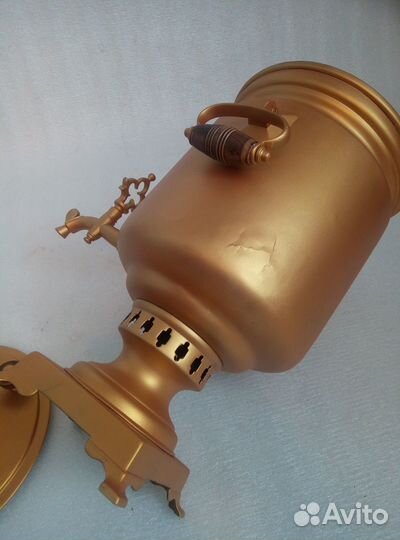 Самовар старинный жаровой