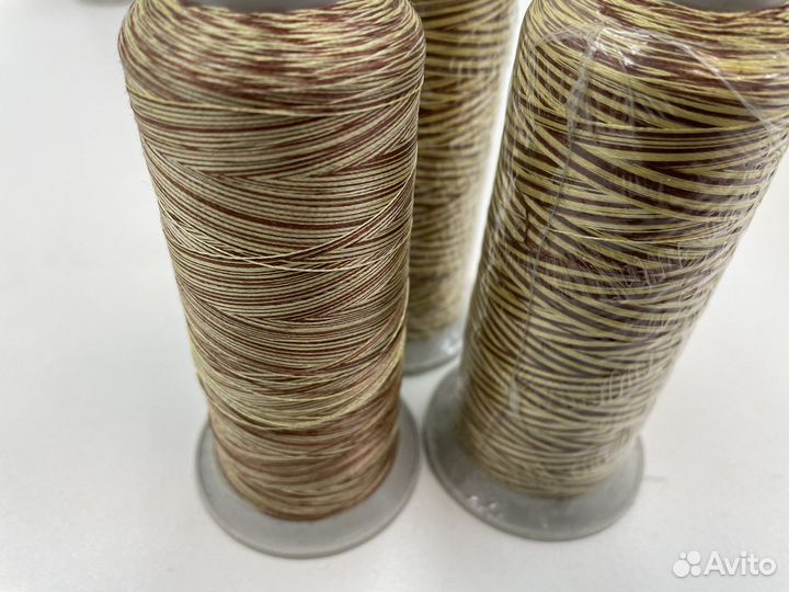 Нить вышивальная декоративная меланж D9024