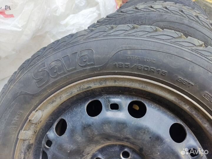 Диски с резиной R15 5x100