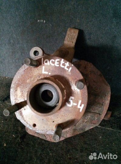 Кулак (цапфа) передний левый Chevrolet Lacetti