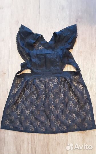 Фартук школьный гипюровый СССР