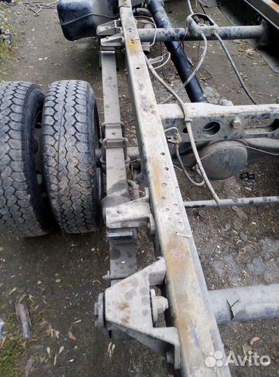 Задняя часть рамы некст с номером до удлинения