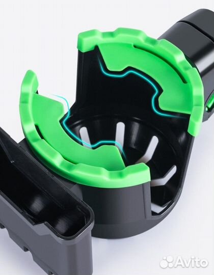 Держатель для бутылки, стакана, телефона два в одн