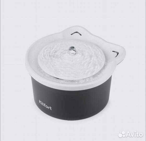 Фонтан поилка для кошек / котов Kitfort