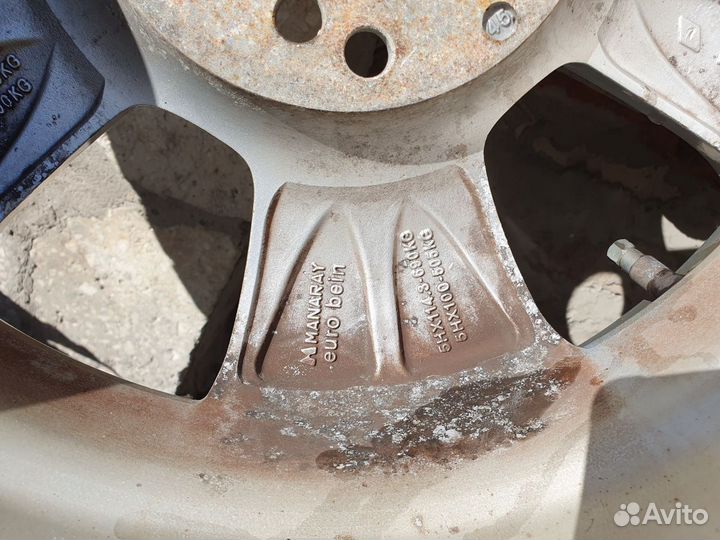 R15 Yokohama Guardex F720 195/65, PCD 5x114.3 DIA 73.1