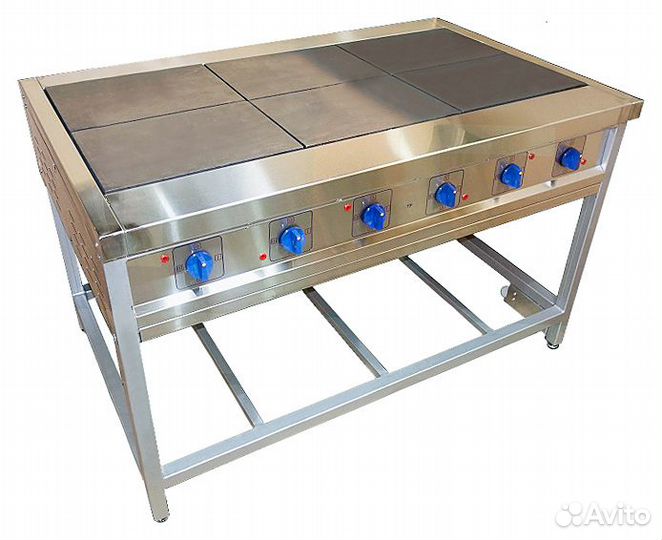 Плита 6-ти конфорочная пэ-0,72