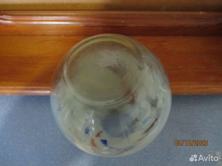 Кувшин стекло цветное СССР