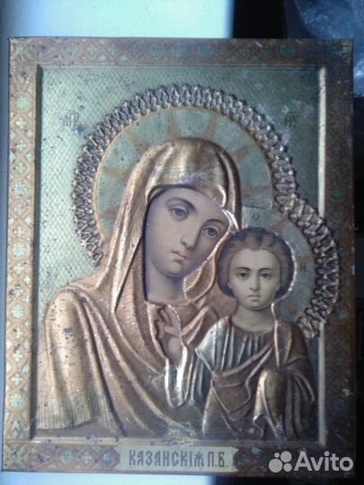 Старинные иконы Венчальная пара Г.В. и Б.М. Жако