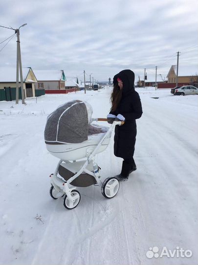 Детская Коляска Riko bruno lux 2 в 1