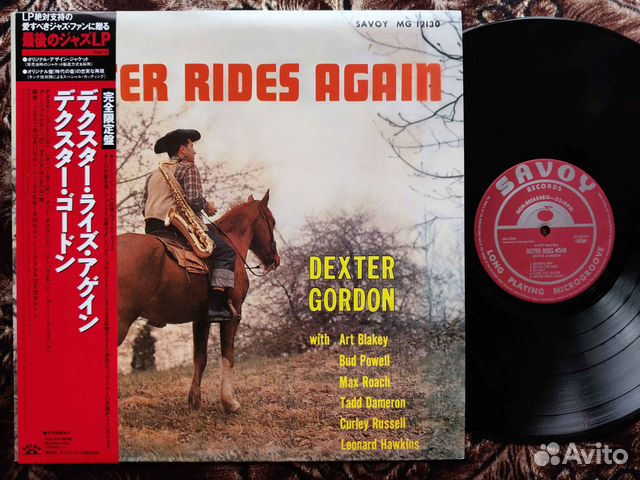 Dexter Gordon – Dexter Rides Again Japan 1990 OBI купить в Москве