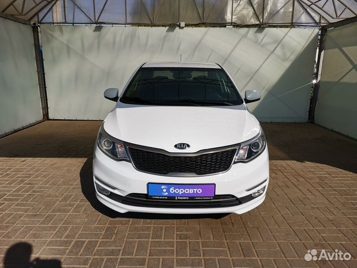 Kia Rio 1.6 МТ, 2016, 110 533 км