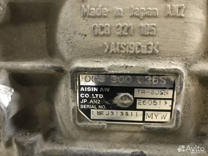 АКПП TR80SN volkswagen audi porsche