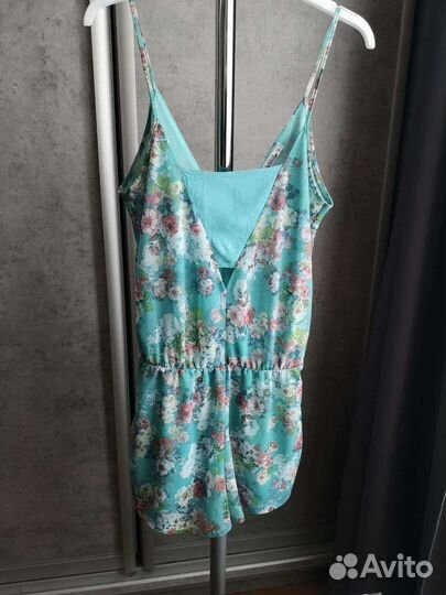 Комбинезон в цветочек 42 S Pull&Bear