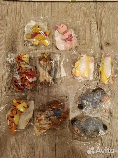 Мягкие игрушки из макдональдса