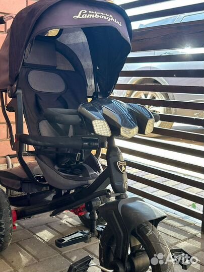 Трехколесный велосипед Lamborghini Egoist черный
