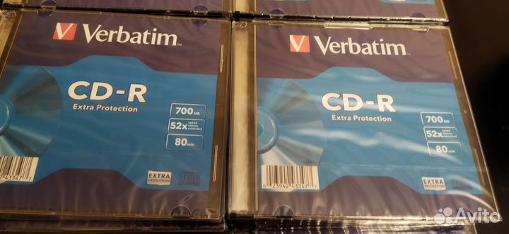 Диски CD R 100 штук